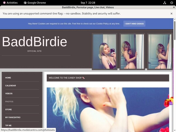 Baddbirdie.modelcentro.com Discount Monthly