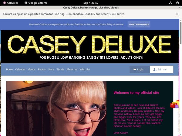 CaseyDeluxe Porn Pass
