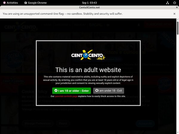 Cento X Cento Premium Discount