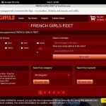 FRENCH GIRLS FEET Accounts Passwords