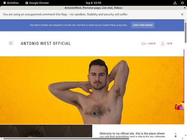Free AntonioWest Accounts And Passwords