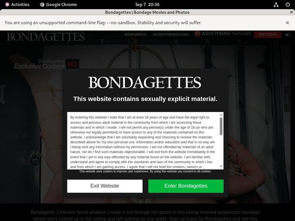 Free Bondagettes Trial Access