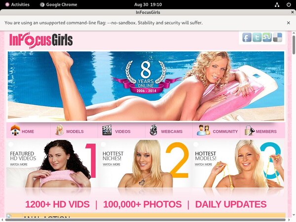 Free In Focus Girls Passes