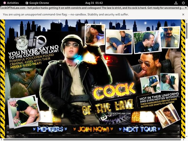 Free Porn Cock Of The Law