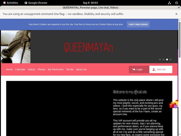 Free QUEEMAYAn Logins