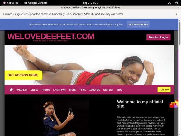 Free Welovedeefeet Discount Code