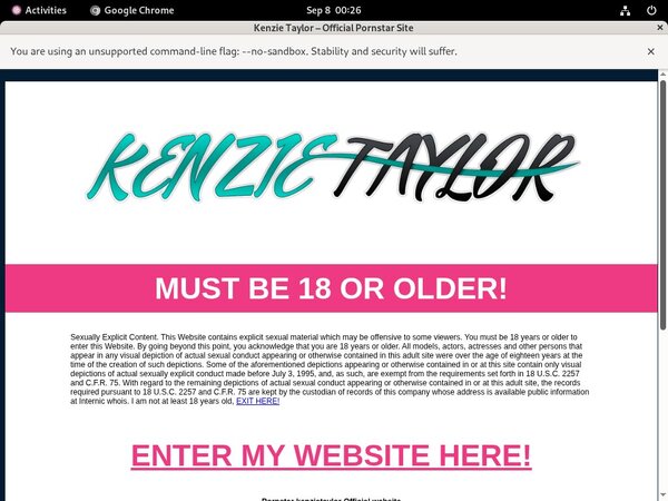 Kenzietaylor Websites