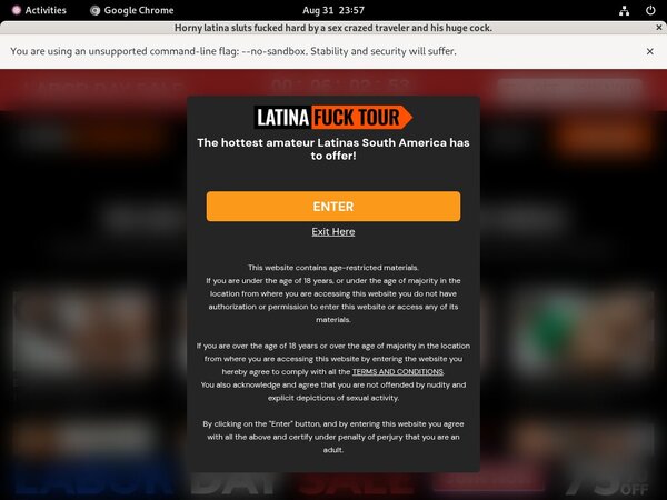 Latinafucktour.com One Year