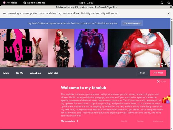 MistressHarley Com Discount Trial