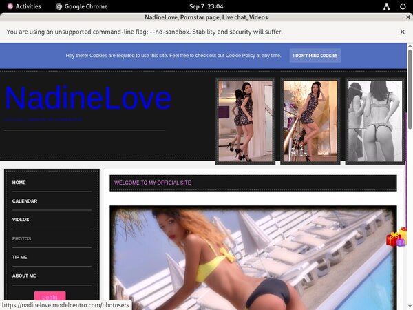 NadineLove Logon