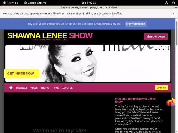 Pay For Shawnaleneeshow.modelcentro.com