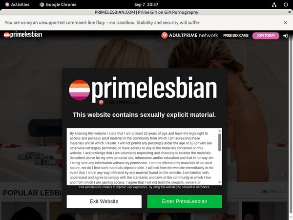 Prime Lesbians Free Trial Coupon