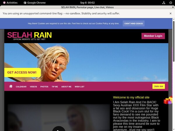 SELAH RAIN Discount Payment