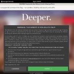 Signup For Deeper.com With Paypal