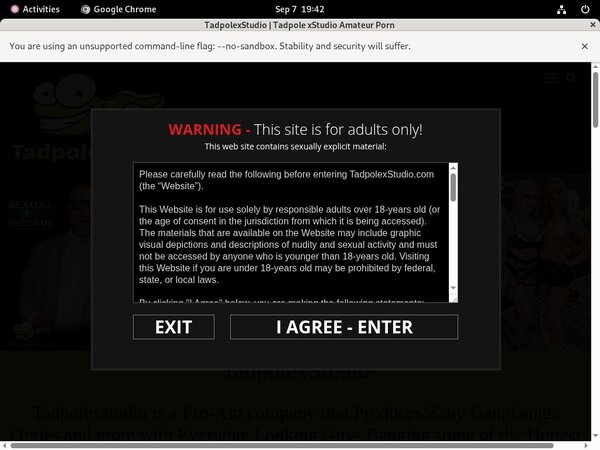 Tadpolexstudio.com User Name Password