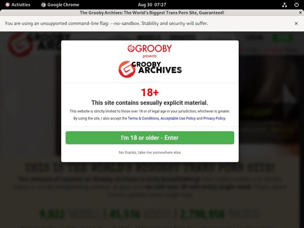 The Grooby Archives Registration Form