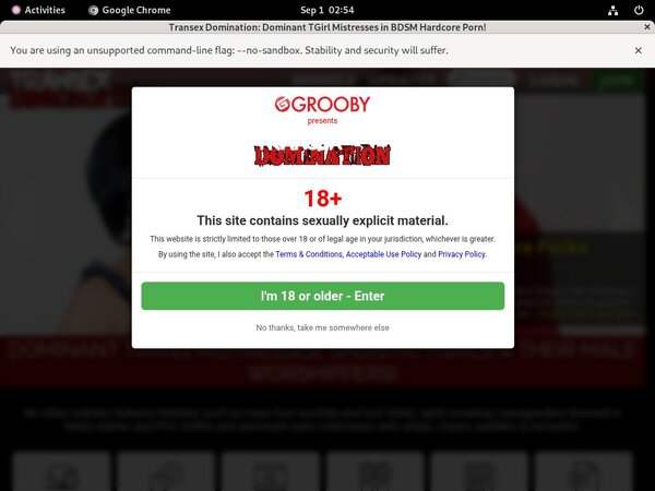 Transexdomination Discounted Offer