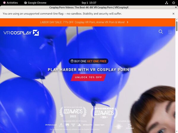 VR Cosplay X With Paypal Account