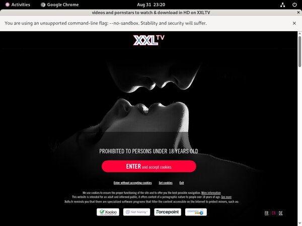 XXL Tv Paypal Signup