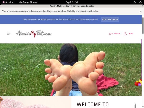 Admiremyfeet ??