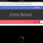 Emmy Demure Epoch Page