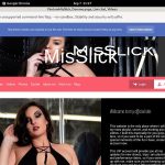 FindomMisSlick Sign Up