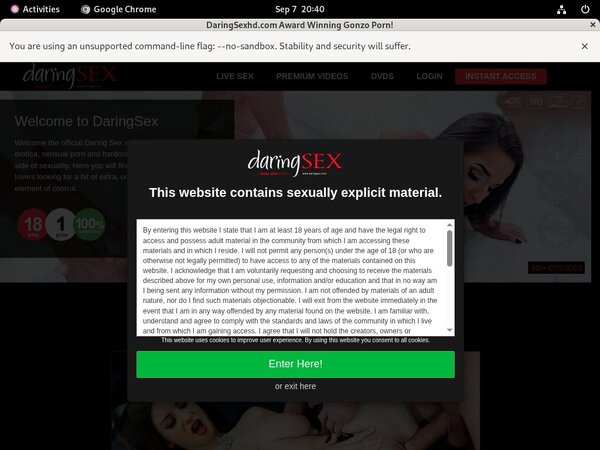 Free Access To Daringsexhd