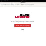 Free Account Alex Legend