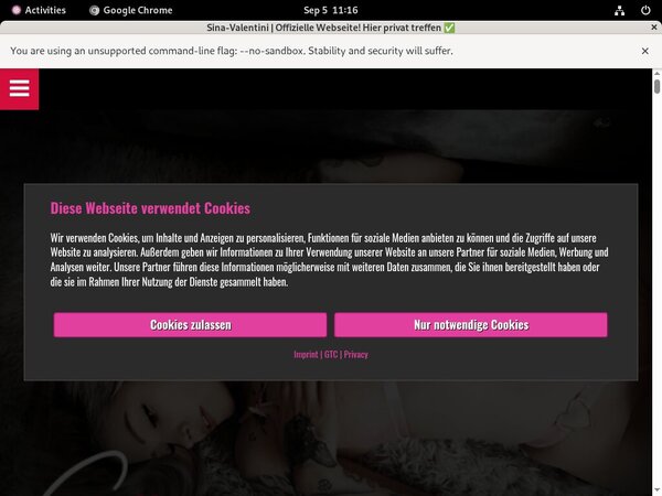 Free Account Sina Valentini Offer