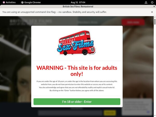 Free Britishsexfilms.com Promo Code