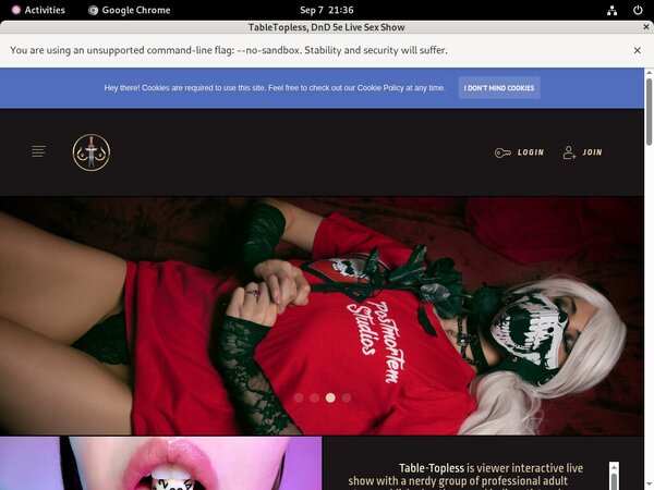 Free Tabletopless.org Premium Account