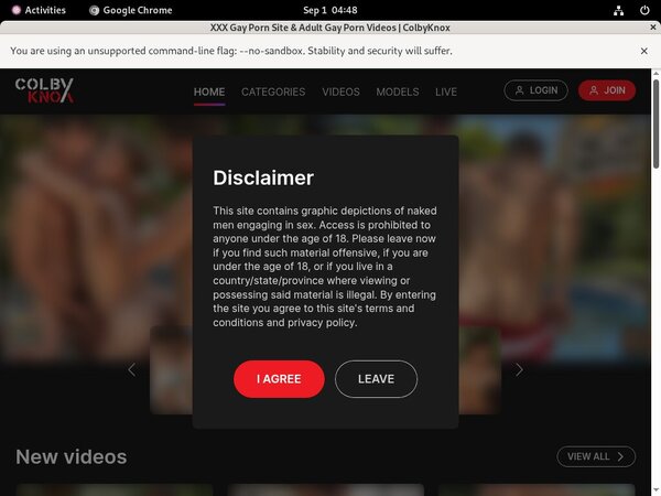 Get Colby Knox Promo Code