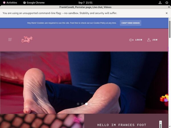 Login To FrankiCavalli Free