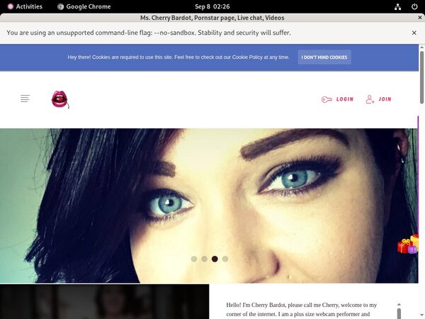 Ms. Cherry Bardot Become A Member