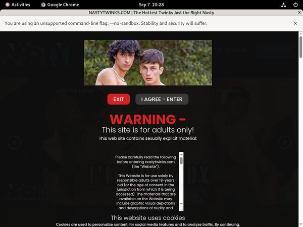 Nastytwinks Trial Sign Up