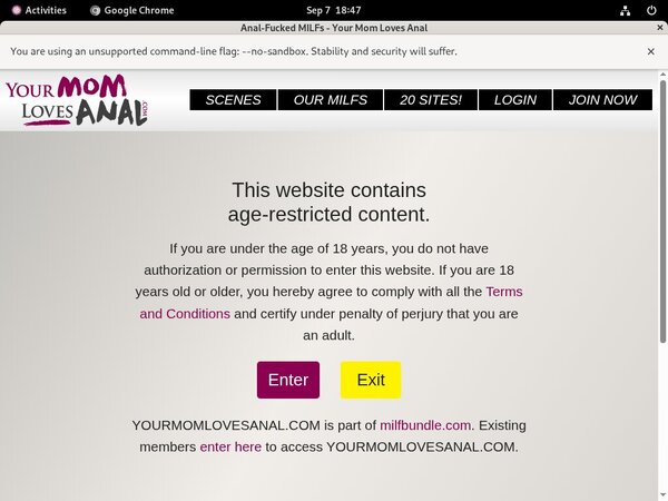 New Yourmomlovesanal.com Discount
