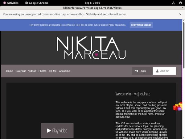 NikitaMarceau Online Videos