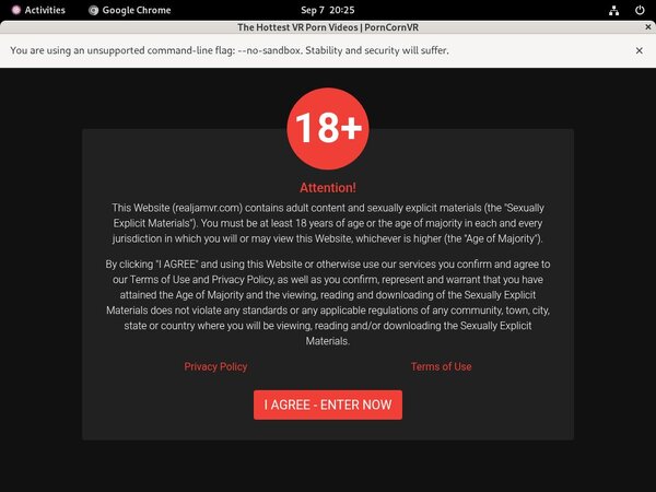 Porn Corn VR Site Discount