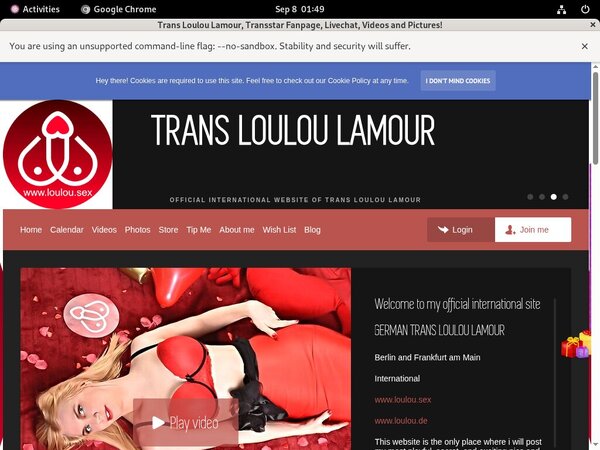 Trans Loulou Lamour Betalen