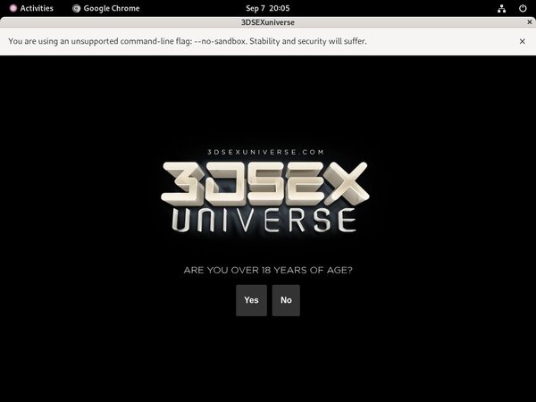Trial 3D SexU Niverse