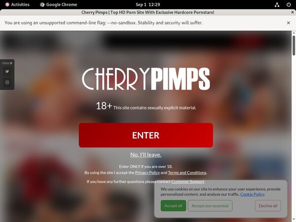 Cherry Pimps Canadian Dollars
